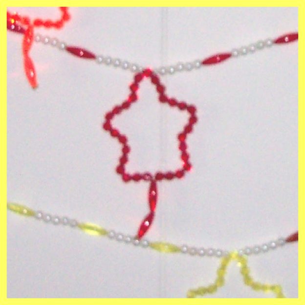 Bead Garland - Autumn Leaves 03