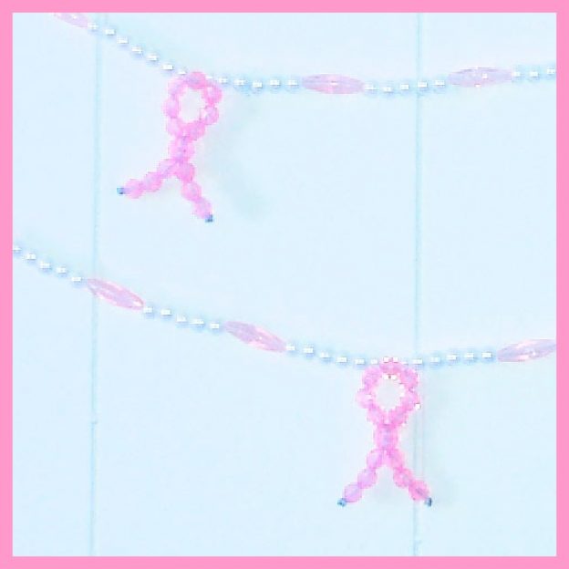 Bead Garland - Awareness Ribbons 03