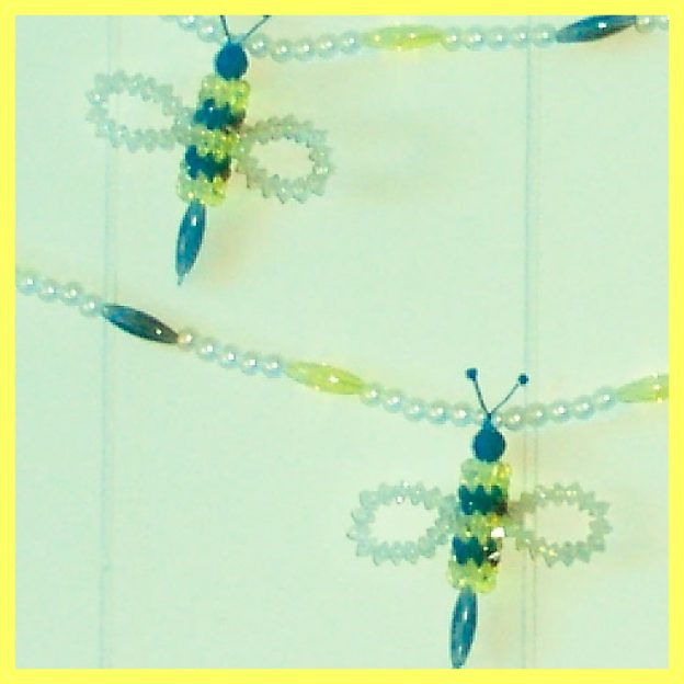 Bead Garland - Bees 03