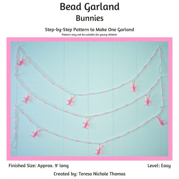 Bead Garland - Bunnies 01