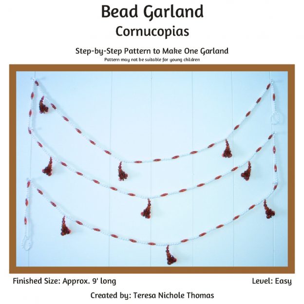 Bead Garland - Cornucopias 01