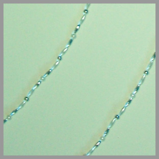 Bead Garland - Pearl & Silver 03