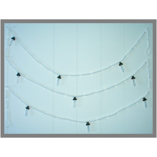 Bead Garland - Snowmen 02