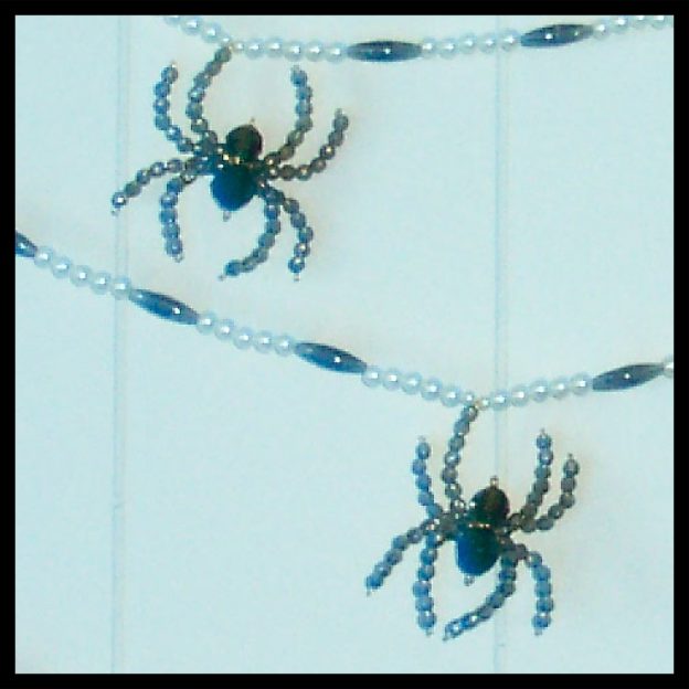 Bead Garland - Spiders 03
