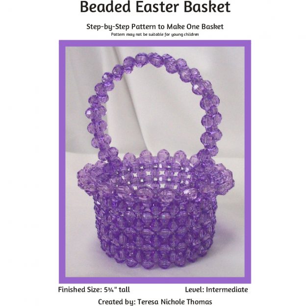 Beaded Easter Basket 01