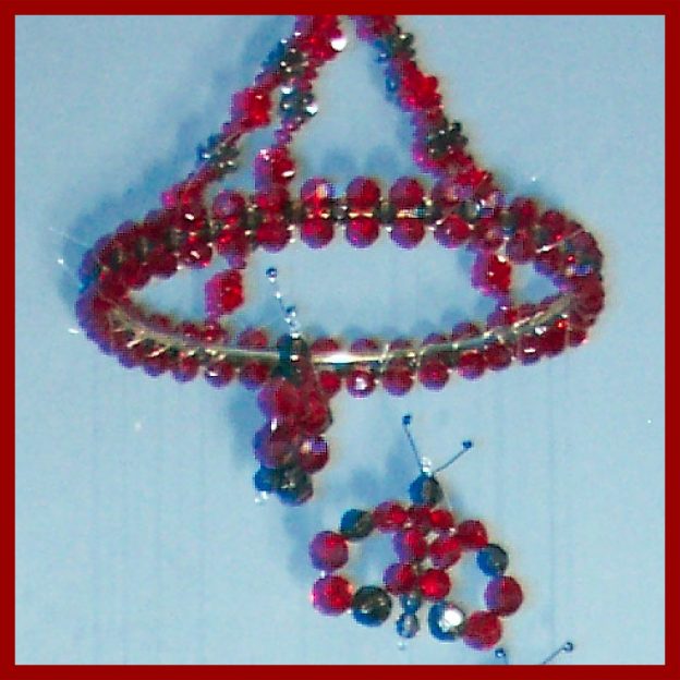 Beaded Mobile - Ladybugs 03