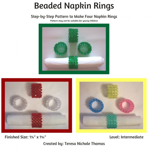 Beaded Napkin Rings 01