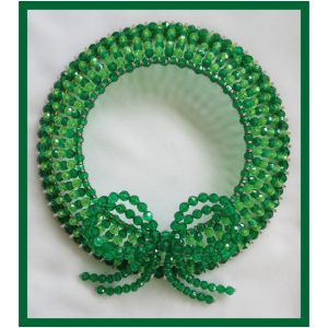 Beaded Wreath - St Patrick's 02