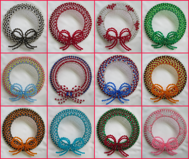 Beaded Wreaths for All Occasions Front Cover Graphic