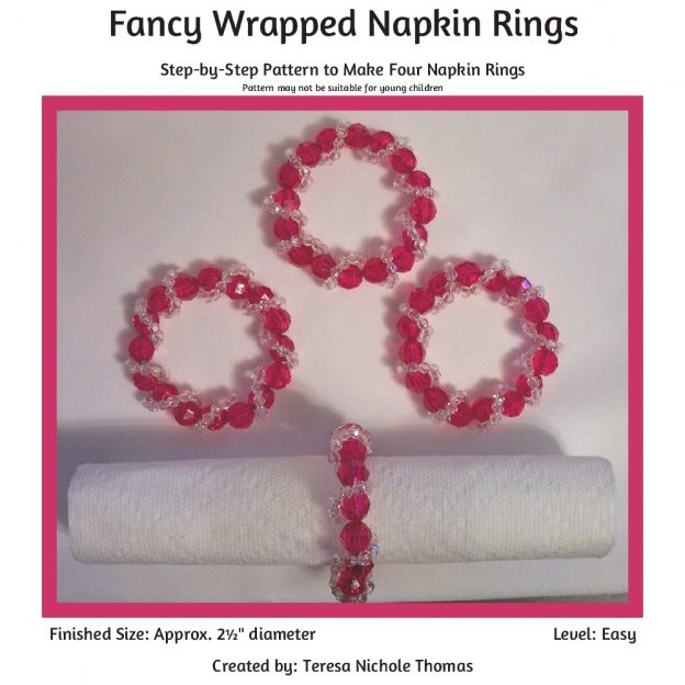 Fancy Wrapped Napkin Rings 01