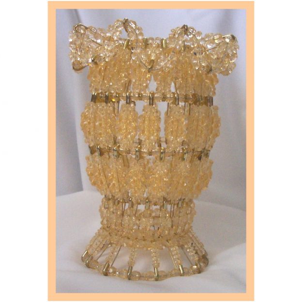 Large Beaded Vase 02