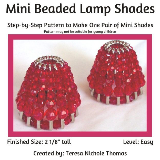 Mini Beaded Lamp Shades 01