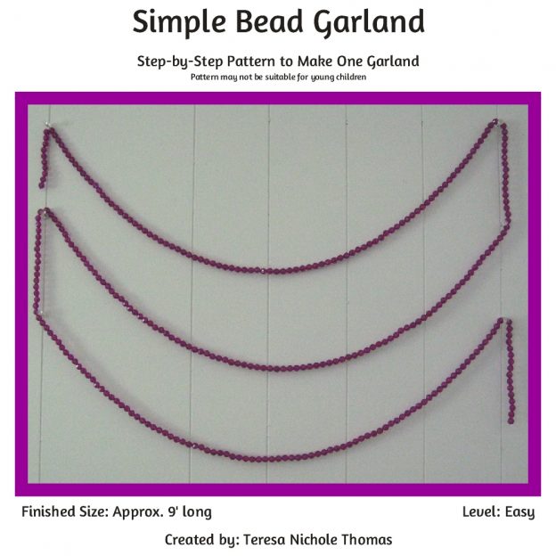 Simple Bead Garland 01