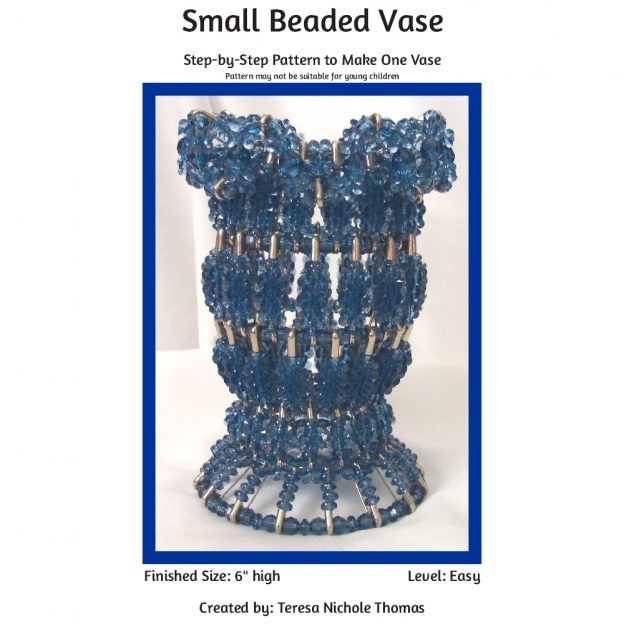 Small Beaded Vase 01